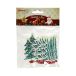 Naklejka ozdobna pianki Choinki Brewis PVX25 - 12szt. [1]