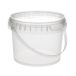 Pojemnik plastikowy z pokrywką przezroczysty okrągły 500ml [1]