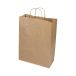 Torba papierowa 240x100x320 brązowa uszy skręcane [2]