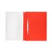 Skoroszyt sztywny perforacja A4/PVC czerwony Biurfol ST-02 [2]