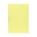 Skoroszyt klips A4/PP pastel żółty Biurfol [1]