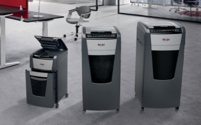 Funkcje ułatwiające obsługę niszczarek