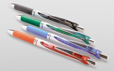 Pentel Energel - kolorowe pióra i cienkopisy