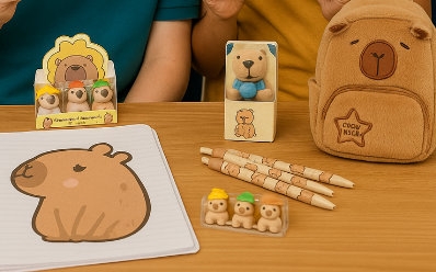 Kapibara przybory szkolne: modne i funkcjonalne akcesoria dla uczniów